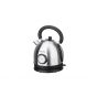 Swiss Pro Plus Retro Electric Kettle, 1.8 Liter, 2200 Watt, Silver - SP-WK2200BS