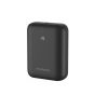 Riversong Vision 10 Mini Wired Power Bank, 10000 mAh, 2 USB Ports, Black - PB33