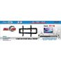 Samsung 65 Inch 4K UHD Smart LED TV with Built-in Receiver - 65DU7000 with Falcon Wall mount