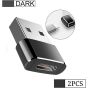 3.0 Male USB-A to 3.1 Female Adapter Type-C - Black