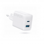 Anker Wall Charger, 20 Watt, 2 USB Ports, White - A2348L21