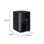Tefal Easy Fry Essential Air Fryer, 3.5 Liters, 1500 Watt, Black - EY1308EG