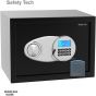 Safety Tech Digital Safe Box, Black - GN30 EID3 B