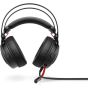 Hp Omen 800 Wired Headphone with Microphone, Black and Red - 1KF76AA-ABB