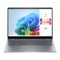HP OmniBook X 14-fe0006ne B7JP2EA Laptop, Qualcomm Snapdragon X Elite X1E 78 100, 512GB PCIe NVMe M.2 SSD, 16GB RAM, 14 Inch, 2.2K IPS, Qualcomm Adreno GPU, Windows 11 - Meteor Silver