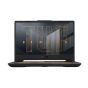 Asus TUF FX506HF-HN001W Laptop, Intel Core i5-11400H, 15.6 Inch FHD, 144Hz, 512GB SSD, 8GB RAM, 4GB Nvidia RTX2050, Windows 11 - Black