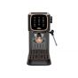 Arzum OKKA Solo Semi Automatic Espresso Machine, 2 cups, 1628 Watt, Black and Copper - OK0034-0400