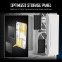 Antec ARGB Gaming Mid Tower Case, White - NX416