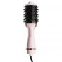 Cherry and Berry Hot Air Brush Gen 2 Tourmaline Straightening Brush, 3 Temperature Settings - Rose