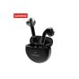 Lenovo True Wireless Earphones with Microphone, Black  - HT38