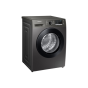 غسالة ملابس اتوماتيك سامسونج، تحميل أمامي، 9 كجم، فضي - WW90T4040CX1AS 