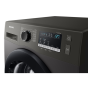 غسالة ملابس اتوماتيك سامسونج، تحميل أمامي، 9 كجم، فضي - WW90T4040CX1AS 