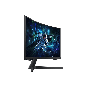 Samsung Odyssey G5 G55C 27 Inch QHD VA Curved Gaming Monitor, Black - LS27CG552EMXEG