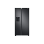 Samsung No-Frost Refrigerator, 634 Liters, Inverter Motor, Black - RS68A8820B1 