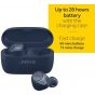 Jabra Elite Active 75t Wireless Earbuds With Microphone - Navy