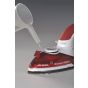 Ariete Steam Iron, 800 Watt, Red/White - 6224