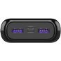 Energizer Power Bank, 20000mAh, 3 Ports, Black - UE20011PQ