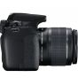 كاميرا كانون EOS 2000D بعدسة DSLR، دقة 24.1 ميجا بكسل، 18-55 مم - اسود