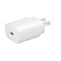 شاحن حائط USB فئة C سامسونج، 25 وات - ابيض