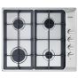 Elba Built-in Gas Hob, 4 Burners, Stainless Steel, 60CM - ES65-450XD