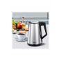 Arshia Electric Kettle, 1.7 Liter, 1800 Watt, Silver - EK133-2392
