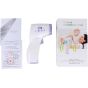 Digital Infrared Thermometer, White and Purple - CK-T1501