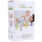 Digital Infrared Thermometer, White and Purple - CK-T1501