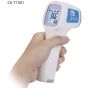 Digital Infrared Thermometer, White and Purple - CK-T1501