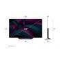 LG TV 55 Inch 4K UHD Smart LED  with Built in Receiver - OLED55CS5VA