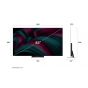 LG TV 83 Inch 4K UHD Smart LED  with Built in Receiver - OLED83C56LA
