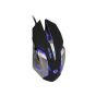 Meetion Backlight Wired Gaming Mouse, 2400 DPI, Black - M915