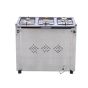 بوتجاز غاز رويال، 5 شعلات، ستانلس ستيل - NL90-E-SS-MV
