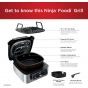 Ninja Digital Air Fryer, 4 Quarts, 1760 Watt, Black and Silver - AG301