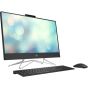 HP All-in-One 24-df1010nh Desktop, 23.8 Inch, Intel Core i5-1135G7, 256GB SSD, 8GB RAM, Intel Iris Xe Graphics, FreeDos - Jet Black with Mouse and Keyboard