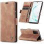 Compatible with Samsung Galaxy Note 10 Lite Case Premium PU Leather Flip Case Magnetic Card Slot and Functional Holder Compatible with Samsung Galaxy Note 10 Lite (Brown)