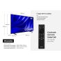 Samsung 85 Inch 4K UHD Smart LED TV with Built-in Receiver -85DU8000 2024