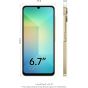 سامسونج جالكسي A06 بشريحتين، 64 جيجا، رام 4 جيجا، شبكة 4G LTE - ذهبي
