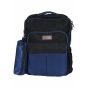 Gharibo Bags School Backpack With Pencil Case For Kids, Brilliant Colors Pattern - Black and Blue