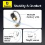 Baseus Eli Sport 1 Blanco Wireless Open Earbuds, White - A00064400221-00