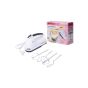 Scarlett Hand Mixer with Attachments, 180W, White and Grey - HE-133