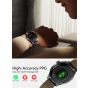 Joyroom Pro Smart Watch, 1.46 Inch, Grey Case and Black Strap - JR-FC2