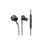 AKG In-Ear Wired Earphones with Microphone, Black- 4VA