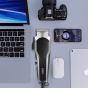 VGR Hair Clipper, Dry, Silver - V-130