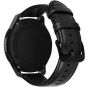 Soft Leather Band with Black Buckle for Samsung Galaxy Watch 3 45mm - Denim Black