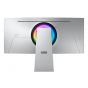 Samsung Odyssey G8 G85SD 34 Inch UWQHD OLED Gaming Curved Monitor, 175Hz, Silver - LS34DG850SUXEN