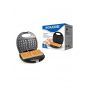 Sonashi Waffle Maker, 1 Plate, 750 Watt, Black - SWM-873