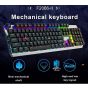 Aula - F2066-II Wind Mechanical Gaming Keyboard - Blue Switches - Arabic & English Keys
