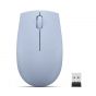 Lenovo Wireless Mouse, Light Blue - 300