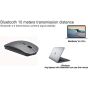 Rechargeable Wireless Optical Mouse, Gray - ZERU316