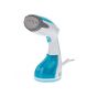 Black+Decker Garment Steamer, 260ml, 1200 Watt, White and Blue - HST1200-B5